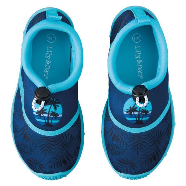 Lily & Dan Toddler's Palm Trees Water Shoes - Size 7/8
