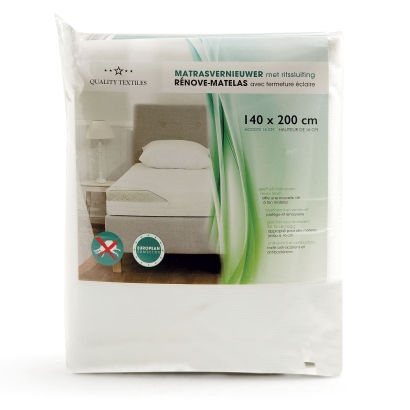 Housse rénove-matelas, 2 pers.