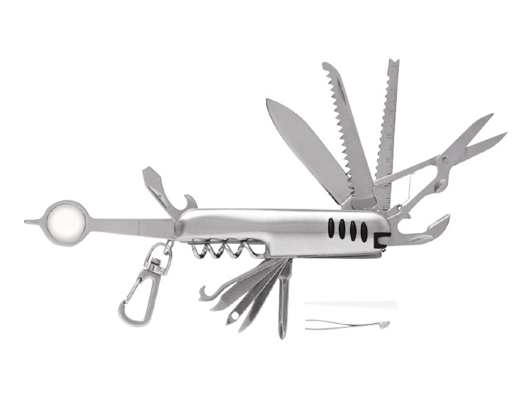 CRIVIT Multi-Purpose Camping Knife or Camping Cutlery Tool