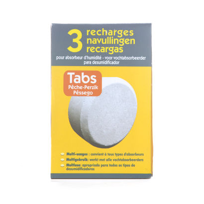 Nachfülltabs für Feuchtigkeitsaufnehmer, 3 St.
