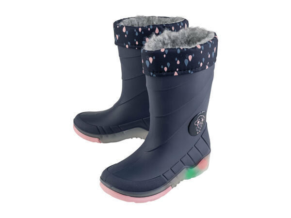 Lupilu Kids' Light-Up Wellington Boots