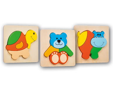 Puzzle en bois pour tout-petits TOYLINO