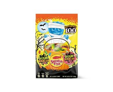 Sour Patch Kids Watermelon and Swedish Fish 100 Pieces