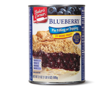 Baker's Corner Blueberry Pie Filling