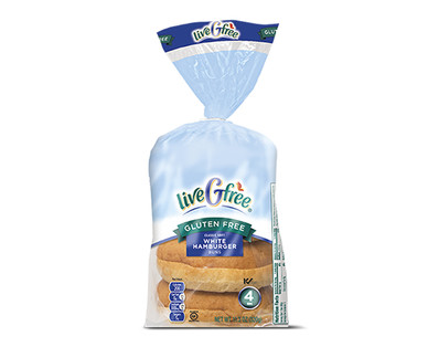 liveGfreeGluten Free Hot Dog or Hamburger Buns