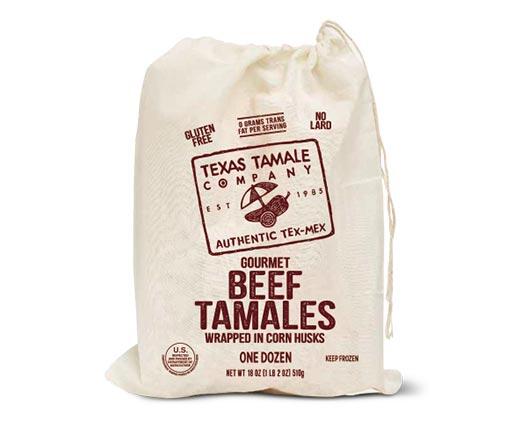 Texas Tamale Co. 
 Beef Tamales 12-Pack