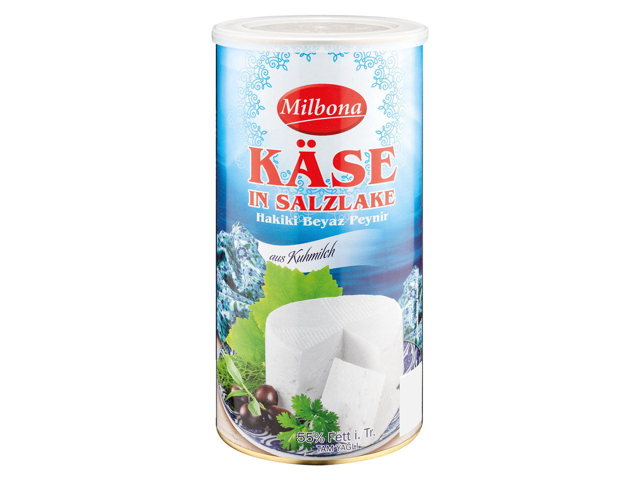 MILBONA Weichkäse in Salzlake
