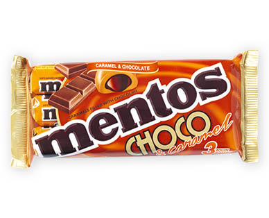 Cioccolato e caramello MENTOS