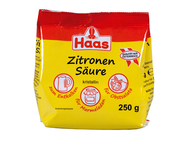 HAAS Zitronensäure
