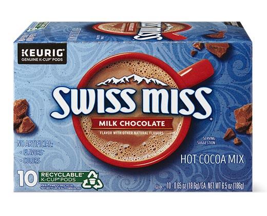 Swiss Miss 
 Milk Chocolate or Salted Caramel K-Cups