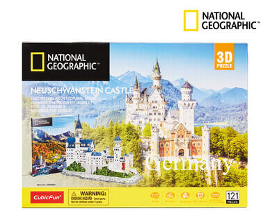 National Geographic 3D Landmark Puzzles