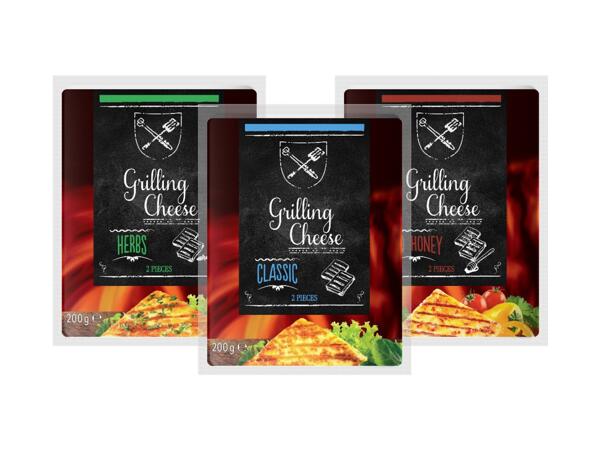 Grilling cheese