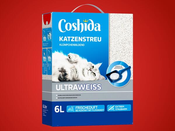 Katzenstreu ultraweiß