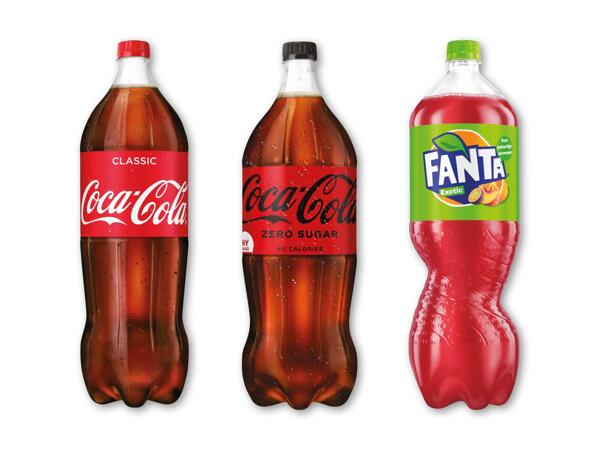 Coca Cola, Coca Cola Zero eller Fanta Exotic