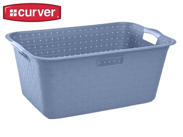 Curver Blue Laundry Basket
