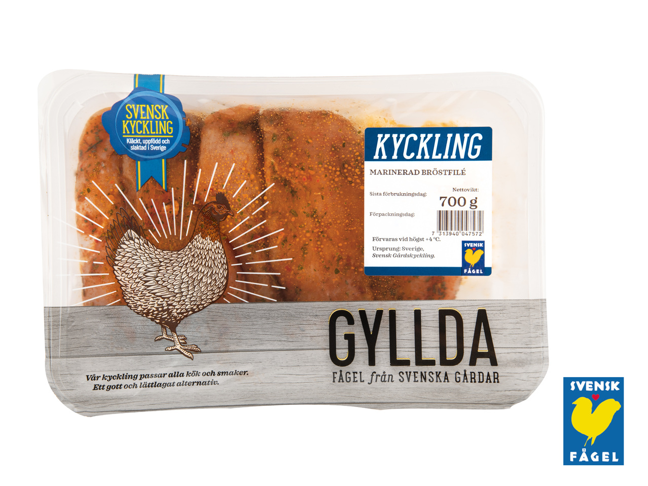 TVÅDELAD KYCKLINGFILÉ