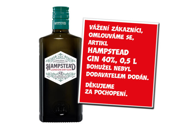 HAMPSTEAD LONDON DRY GIN
