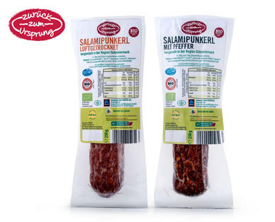 ZURÜCK ZUM URSPRUNG BIO-Salami