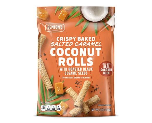 Benton's 
 Coconut Rolls Sea Salt Caramel
