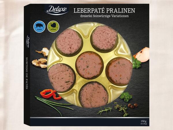 Leberpaté Pralinen