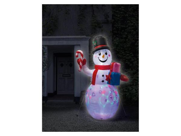 Samonafukovací vánoční LED figurka