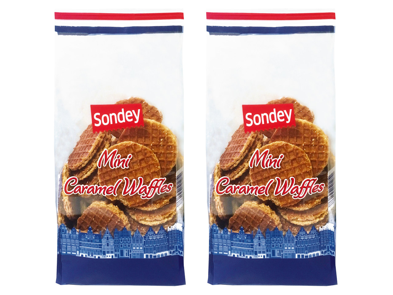 SONDEY Karamell-Waffeln