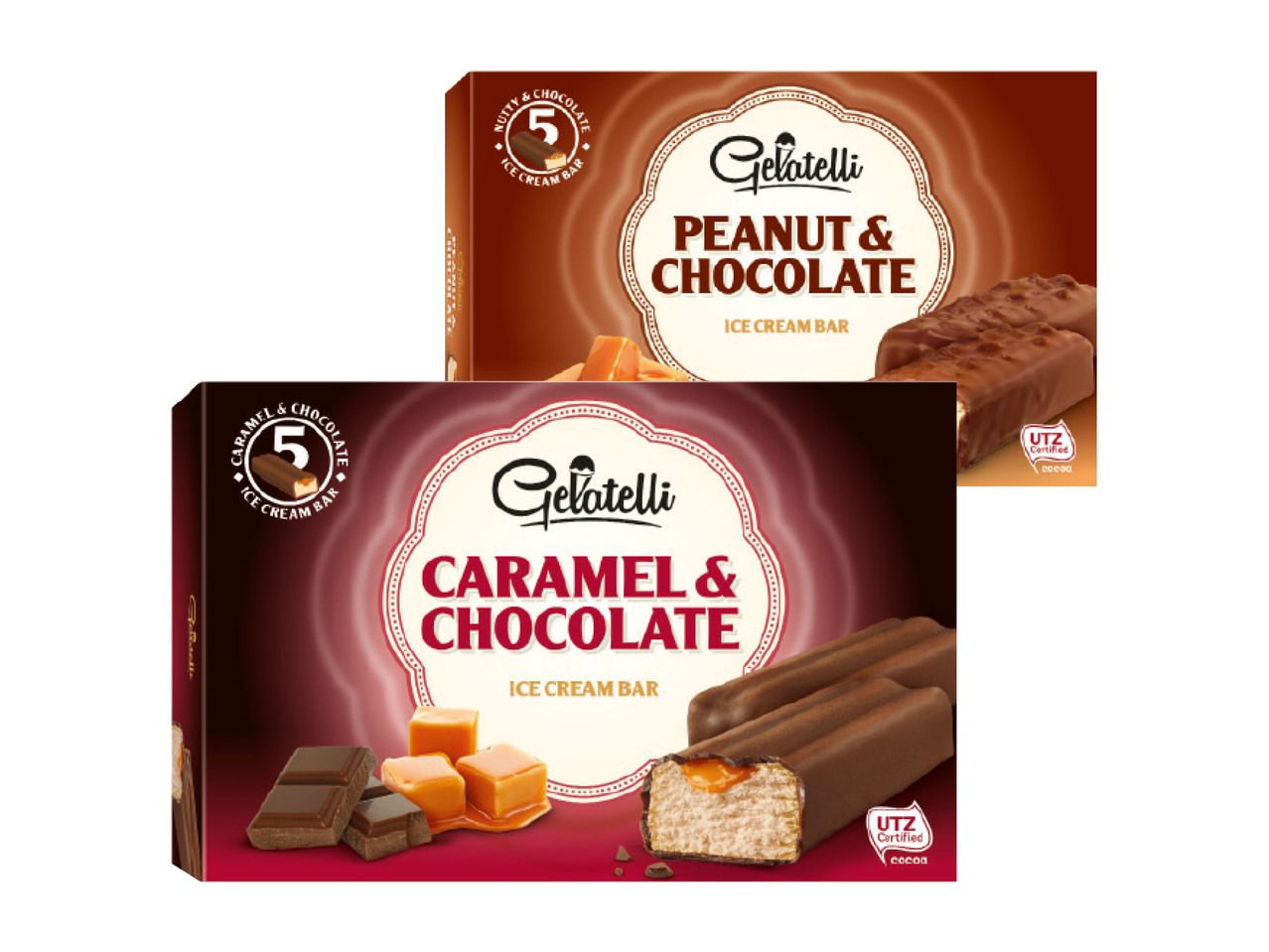 Chocolate Ice Cream Bars