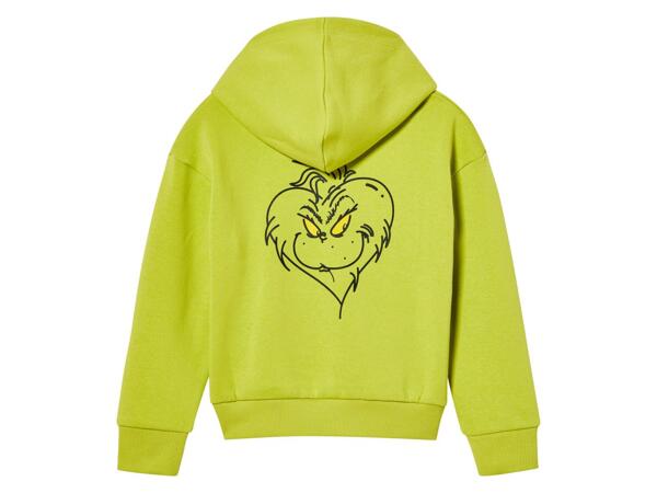 Girls' hoodie "Grinch"