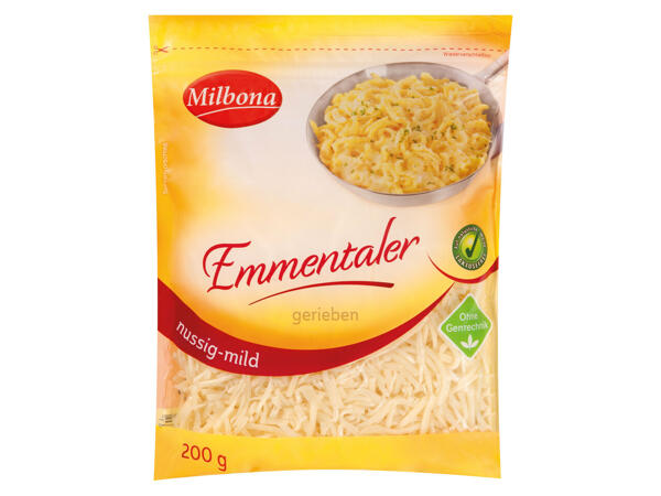 Emmentaler gerieben