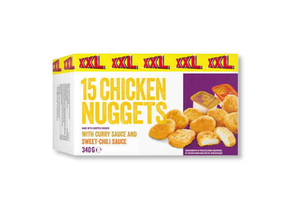 Nuggets med dipp