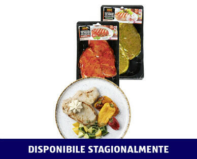 BBQ 
 BISTECCA DI LONZA DI MAIALE