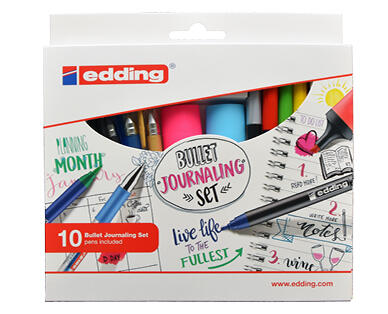 EDDING(R)
SET PER BULLET JOURNALING, 10 PEZZI