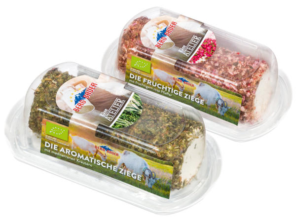 BERG BAUER Bio-Ziegenfrischkäserolle
