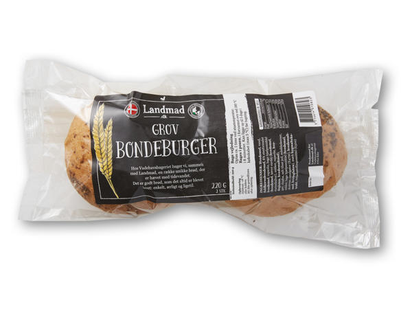 LANDMAD Grov bondeburger