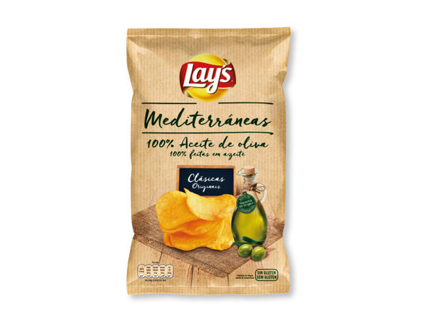 Lay's(R) Batatas Fritas Lisas Mediterrâneas