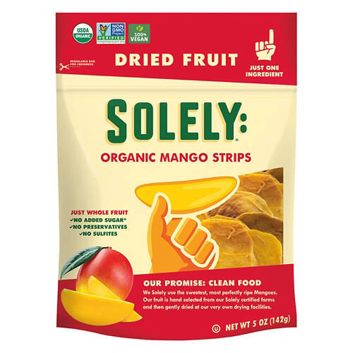 Organic Mango Strips, 5 oz