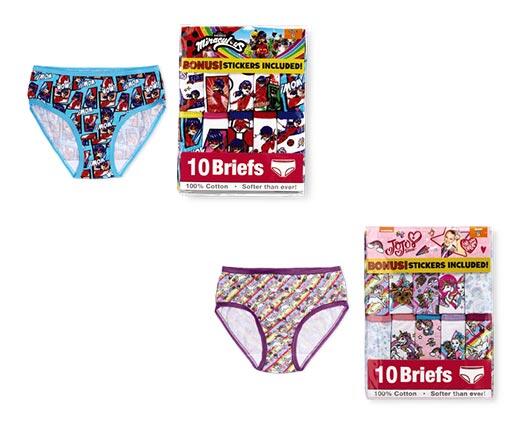 Boys' 8-Pack or Girls' 10-Pack Underwear