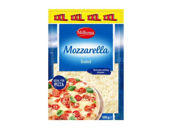 Milbona XXL Grated Mozzarella, 500g
