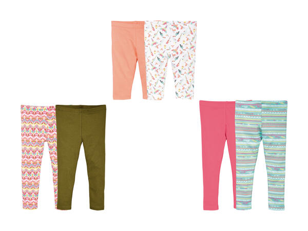 Leggings, lot de 2