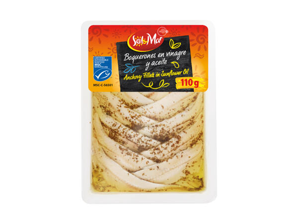 Filets d'anchois MSC