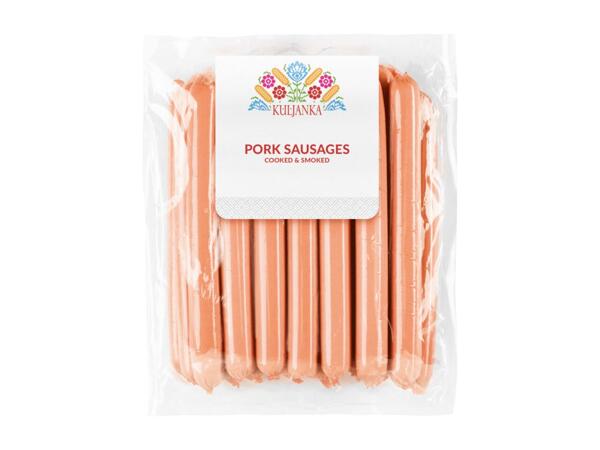 Cooked & Smoked Pork Sausages