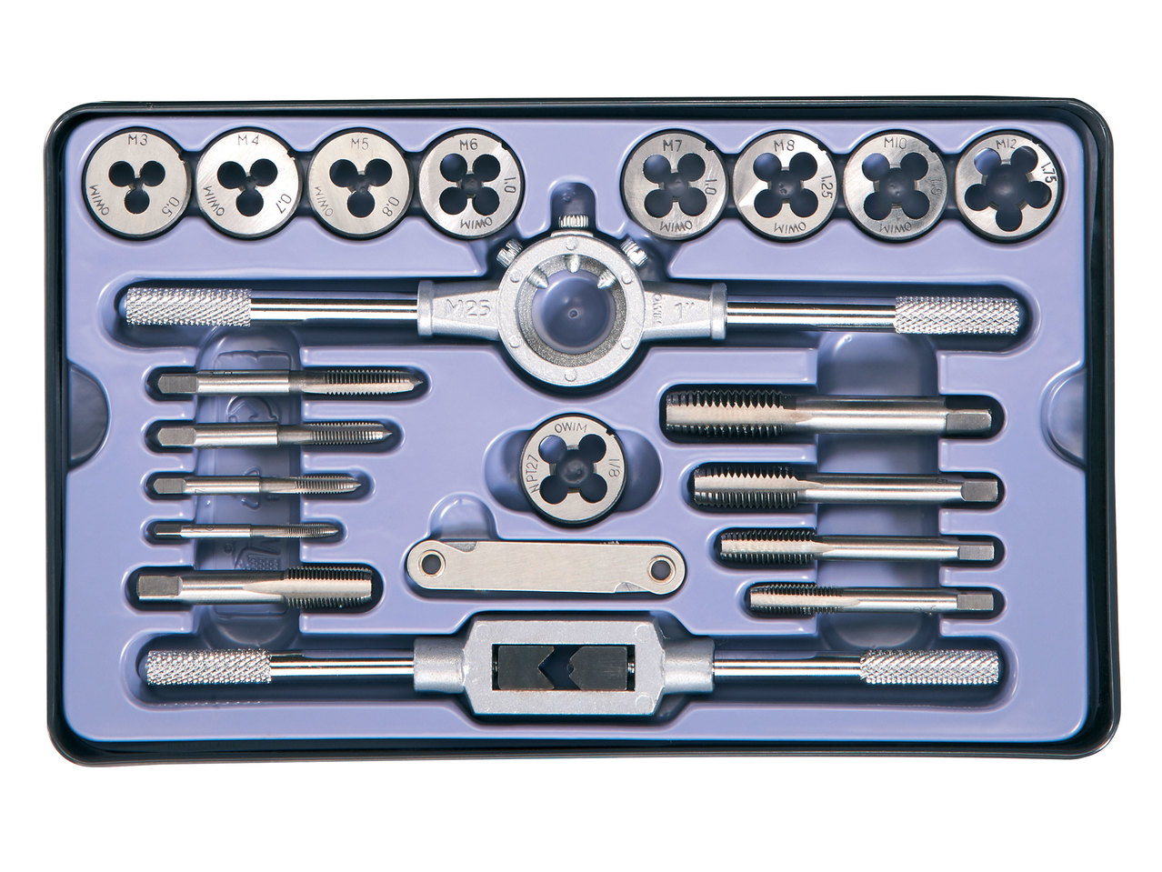 Tap & Die Set, 21 pieces