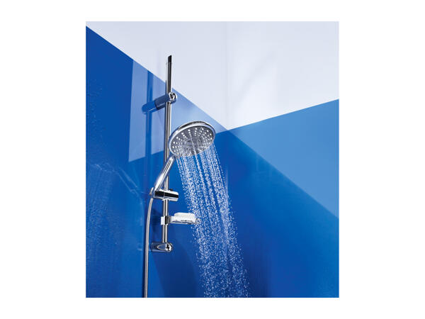 Livarno Home Multifunction Shower Head with Shower Rail