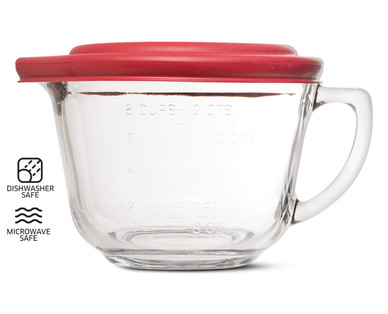 Anchor Hocking 2-Quart Batter Bowl With Lid