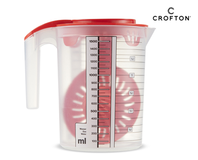 MIX AND MEASURE JUG WITH LID 1.5L