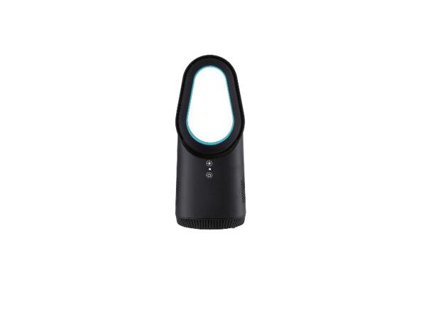 Stolní bezlopatkový mini ventilátor s LED osvětlením