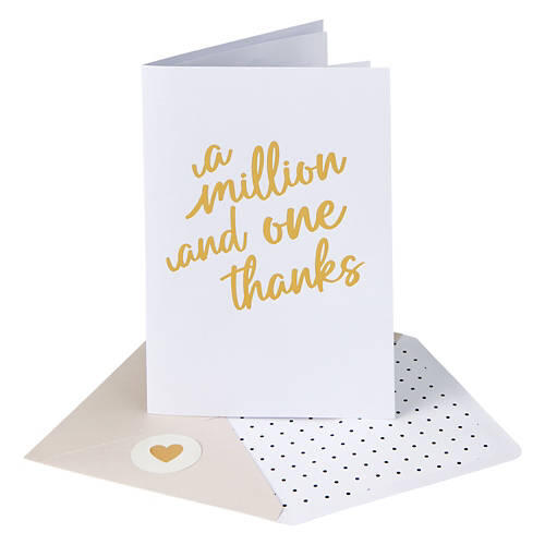 5" x 7" Greeting Card - Thanks