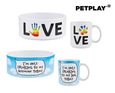 Pet Bowl and Owner Mug Gift Set