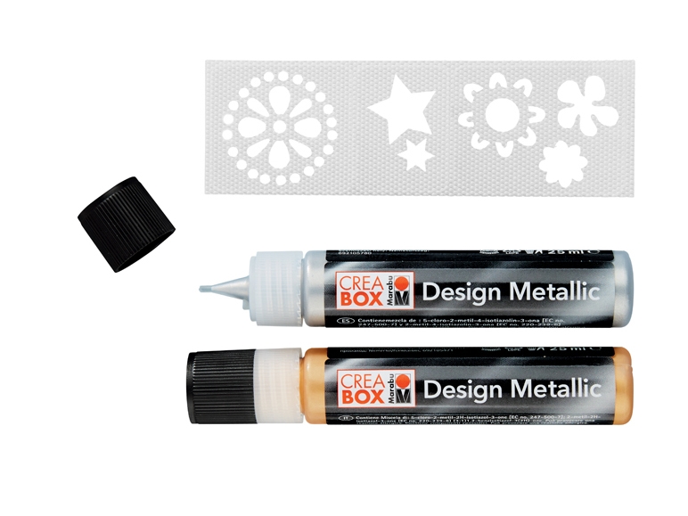 Stencil Set with Colours