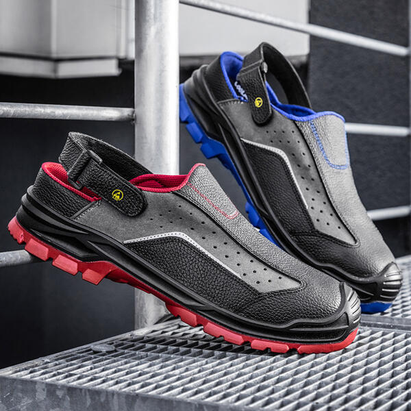 S1P Leder-Sicherheits-Clogs